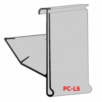Profilo adesivo basculante portaprezzi 3cm mensole vetro – Confezione da 25  pezzi - FulcriStore